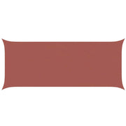 Vela Parasole | Telo Ombra | Vela da ombra solare Terracotta 6 x 2,5 m