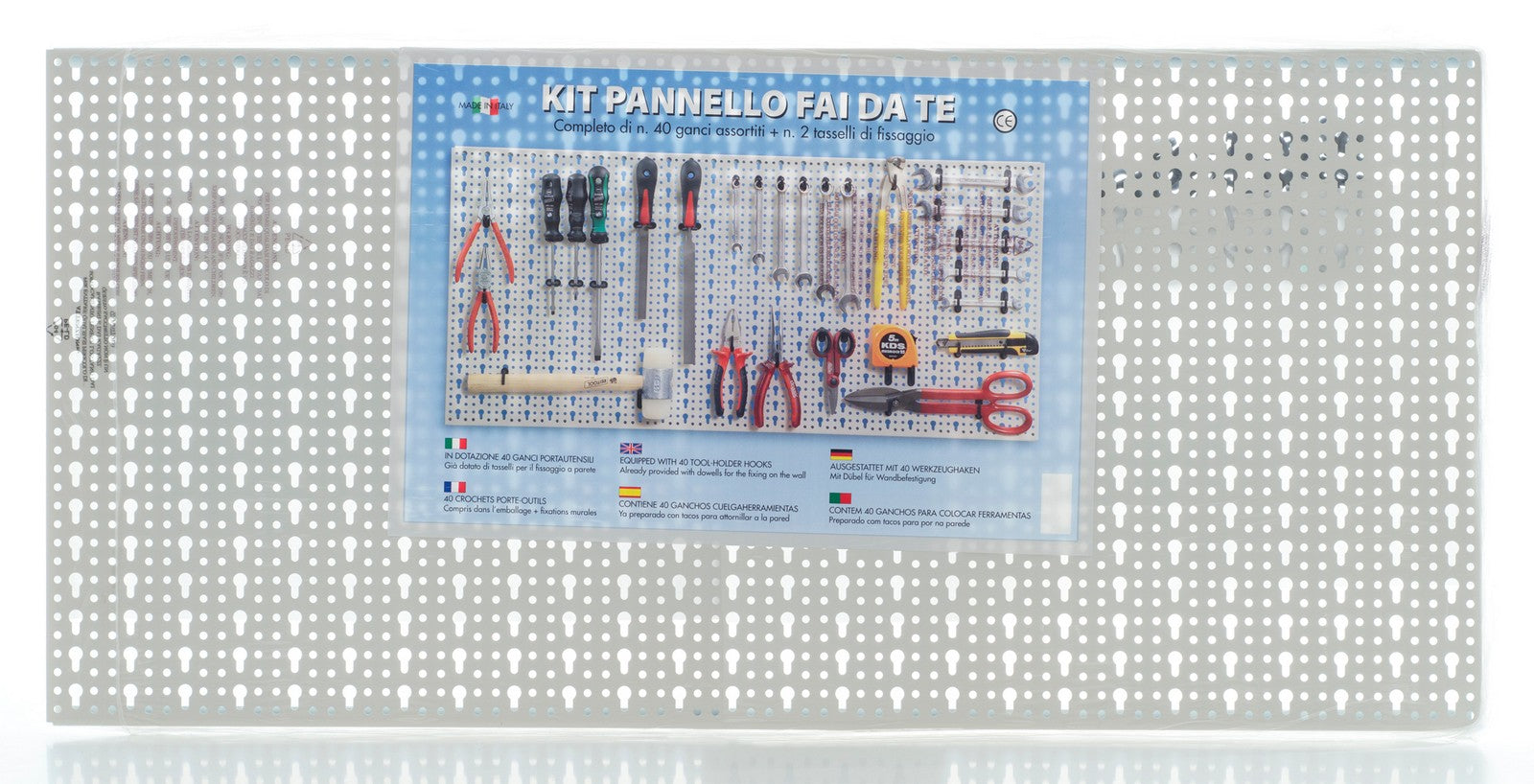 pannello forato con kit ganci (profi mp3) cod:ferx.23440