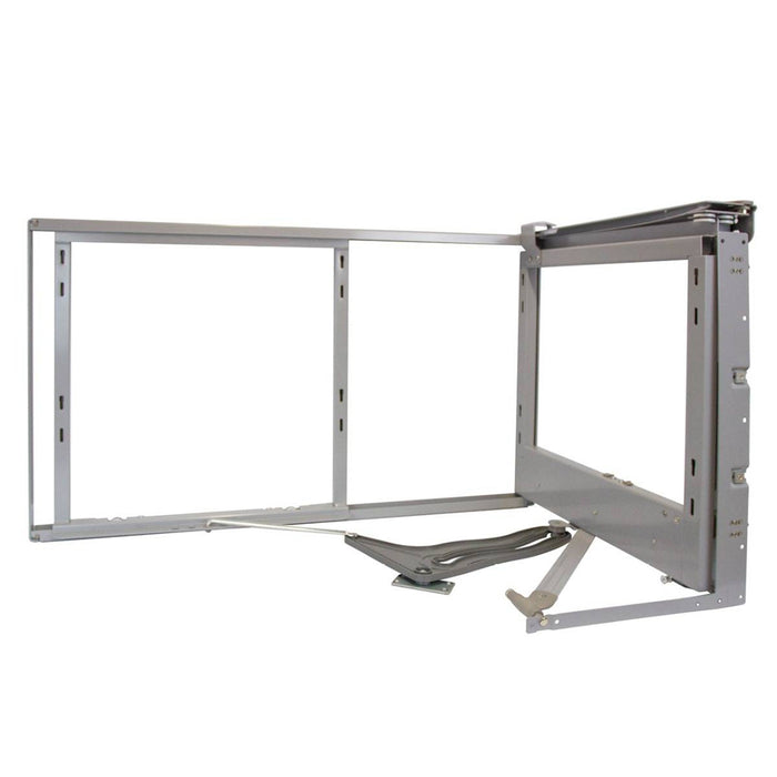 4 Cestelli in Acciaio Inox per Mobile ad Angolo Cieco 90-100cm Mano Destra