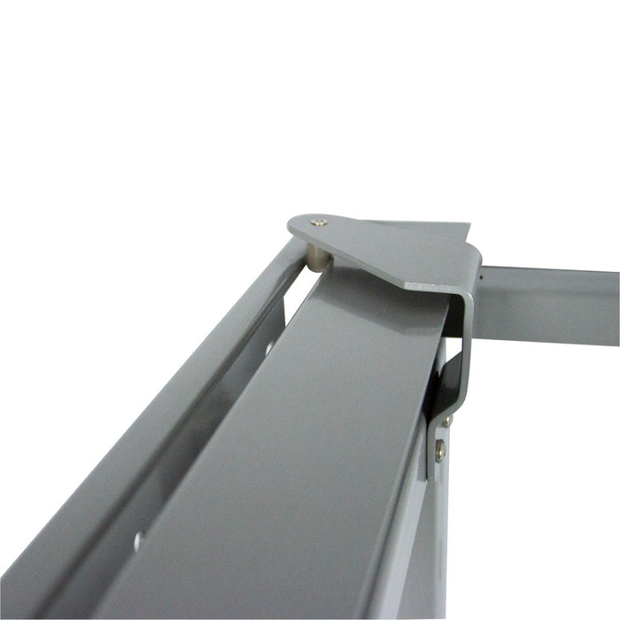 4 Cestelli in Acciaio Inox per Mobile ad Angolo Cieco 90-100cm Mano Destra