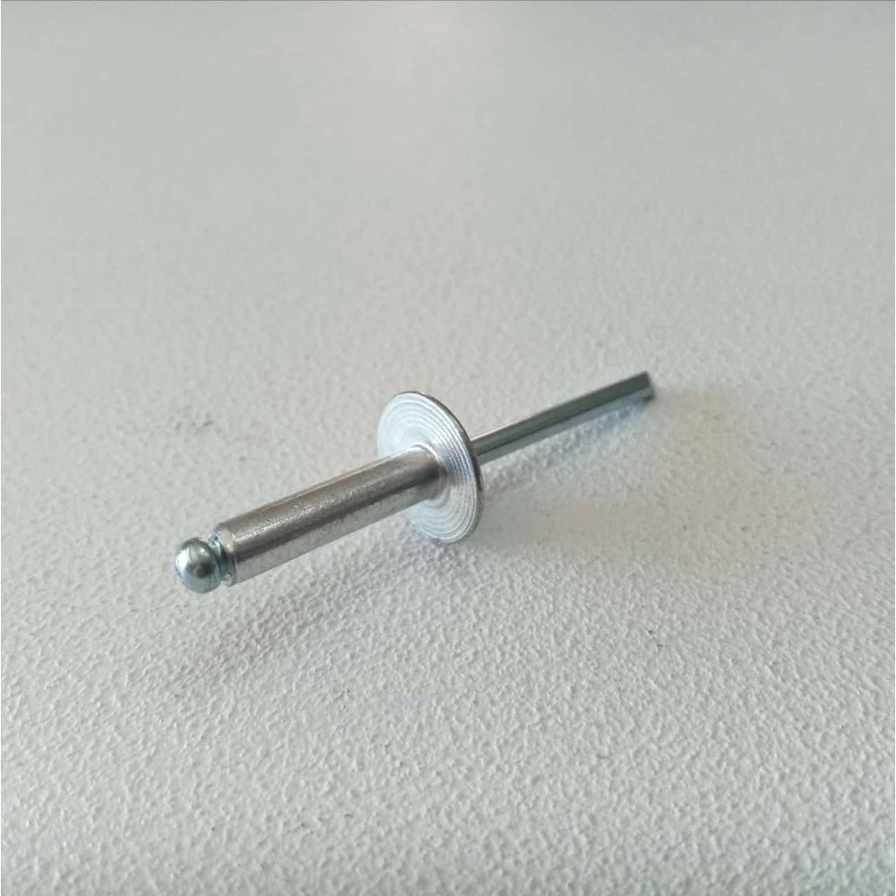 Rivetti alluminio / acciaio 4,8x20mm - 200pz testa larga modello a strappo