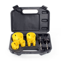 Set di seghe a tazza 9 pz. HSS bimetallico 16-68mm Sega a tazza per legno metallo plastica