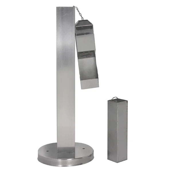 Posacenere a colonna da esterno Silver o Nero - Silver