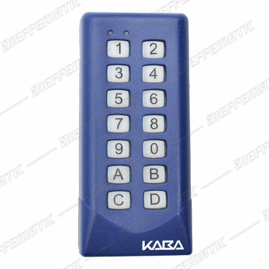 TASTIERA NUMERICA KABA F1000-PD CHIAVE CONTROLLO ACCESSI VIA RADIO BATTERIA