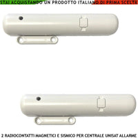 CONTATTO MAGNETICO VIA RADIO 2 PEZZI FREQUENZA 868 MHZ SECURVERA SV-CRF2CBCESD