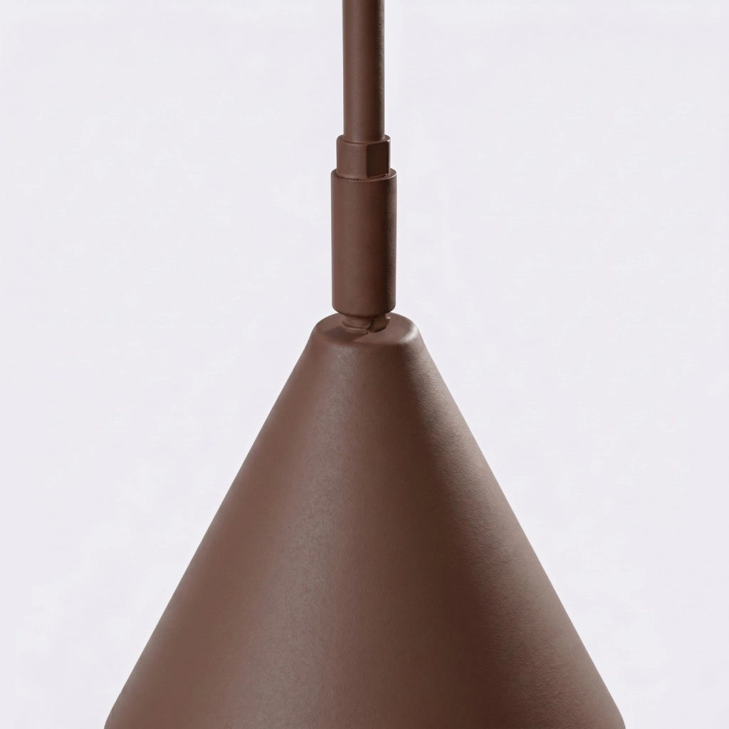 Lampada da terra NOX marrone