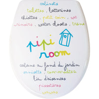 Gelco 707425 pipi room sedile wc termoindurente plastica multi