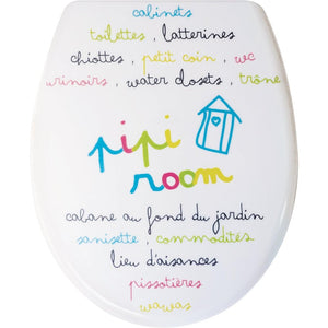 Gelco 707425 pipi room sedile wc termoindurente plastica multi