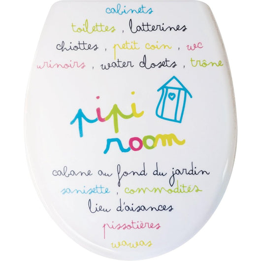 Gelco 707425 pipi room sedile wc termoindurente plastica multi