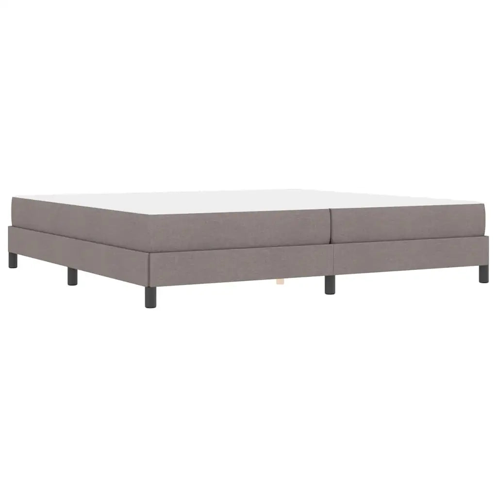 vidaXL Letto a molle con materasso Talpa 200 x 200 cm Tessuto