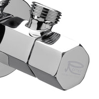 Rubinetto sottolavabo esagonale 1/2x1/2