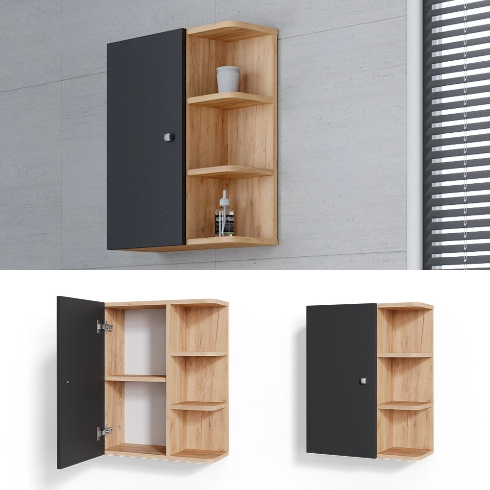 Vicco Mobile bagno Antracite 47.2 x 59.2 cm