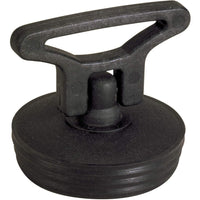 Tappo pvc nero 52 con maniglia g oplast 1133nero03