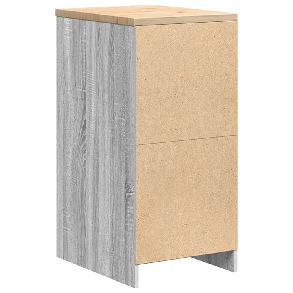 Armadietto per Garage Grigio Sonoma 40x51x85 cm CFW9734514