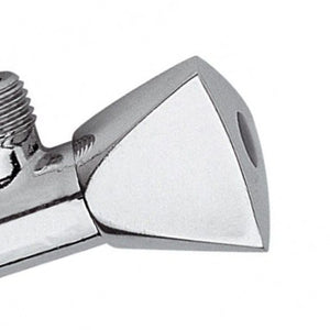 Rubinetto sottolavabo 1/2x1/2 in ottone cromato