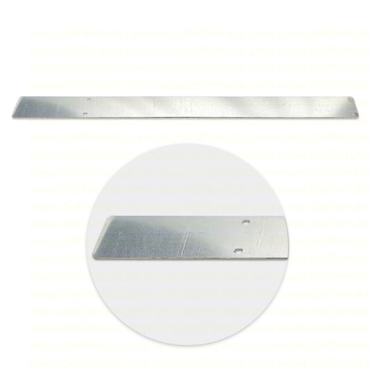 TR-F PIASTRA ATTACCO PORTA BASCULANTE ARCHETTO UTILE VDS DIMENSIONI 110 x 8 cm