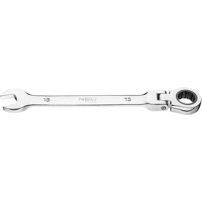 Topex 09-057 chiave comb.snodata ta con cricchetto 72 denti,15 x