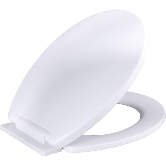 Ecospa, sedile wc a chiusura lenta e dolce, con cerniere di fiss