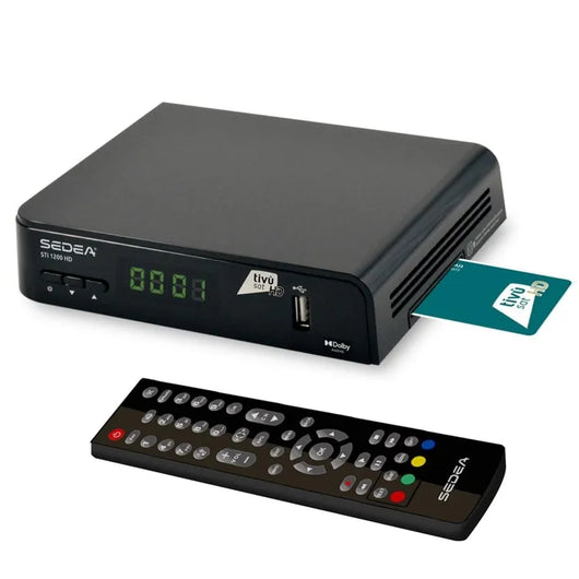 681200 Ricevitore satellitare Tivusat STI-1200HD con smartcard Tivusat HD