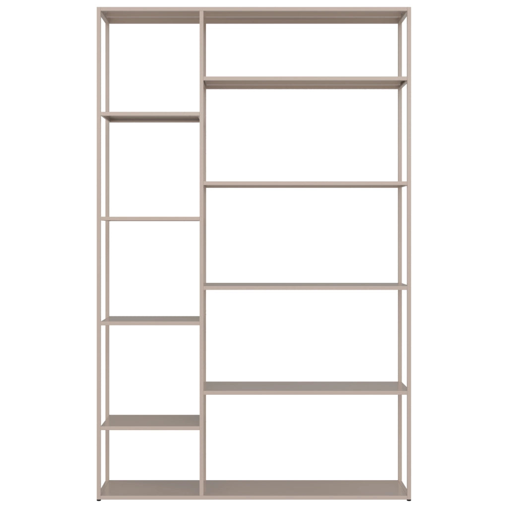 Libreria in metallo 189cm taupe ELISABETH