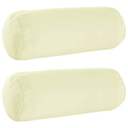 Federa 2 pcs HEERLEN Crema Ø 15 x 40 cm Poliestere 923321