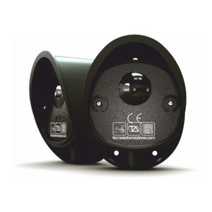 COPPIA DI FOTOCELLULE OVALE DA INCASSO AD INFRAROSSI 12/24V AC/DC 100 M FTCCX5T