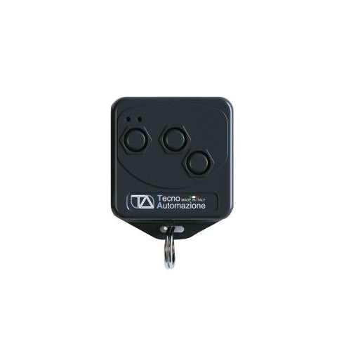 TRASMETTITORE QUARZATO AD AUTOAPPRENDIMENTO NERO 433 MHZ 3 CANALI TLCNC5TN