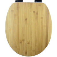 Eisl anima in legno sedile wc con bamb  naturale superficie e ab