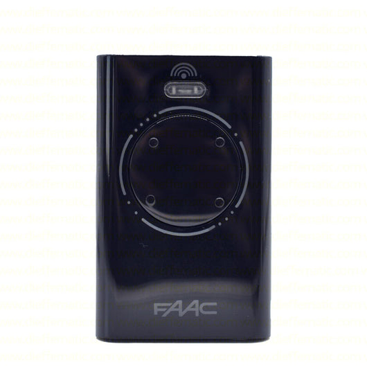 TRASMITTENTE LONG RANGE XT4 433 MHZ SLH LR NERA FAAC 7870081 NERO