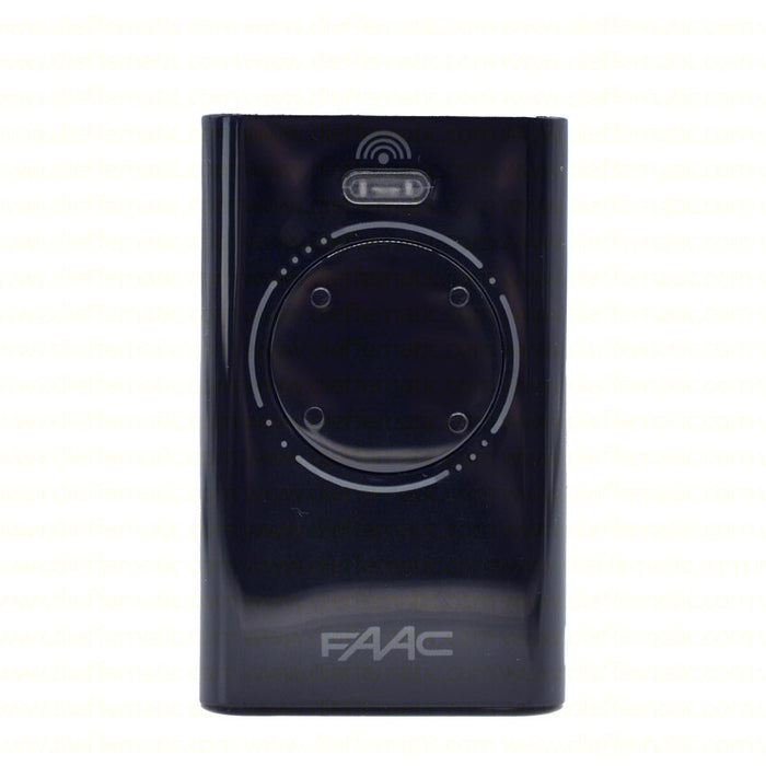 TRASMITTENTE LONG RANGE XT4 433 MHZ SLH LR NERA FAAC 7870081 NERO