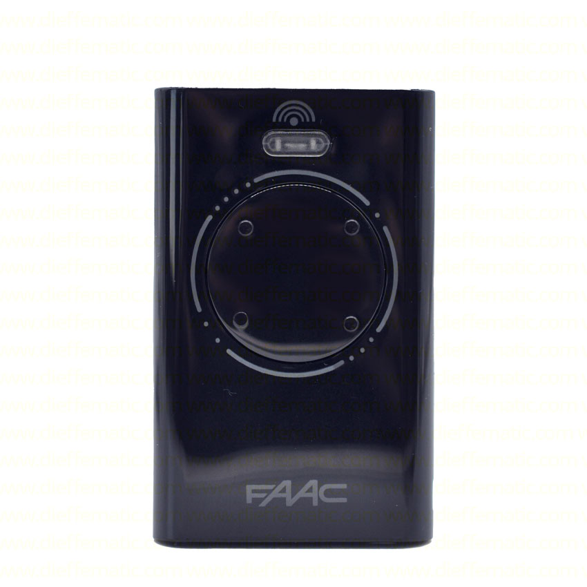 TRASMITTENTE LONG RANGE XT4 433 MHZ SLH LR NERA FAAC 7870081 NERO