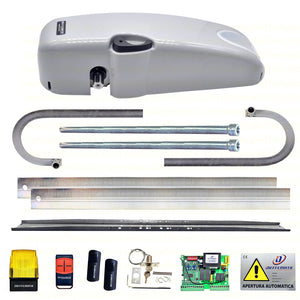 KIT AUTOMAZIONE PORTA BASCULANTE A CONTRAPPESO lampeggiante fotocellule sblocco