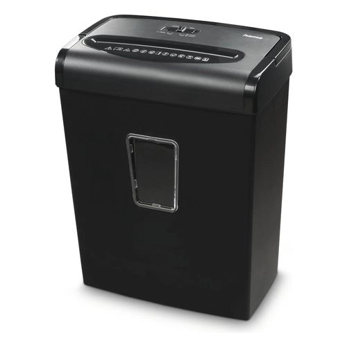 Hama premium m8 distruggi documenti taglio a frammenti 68 db 22 cm nero - 00050548