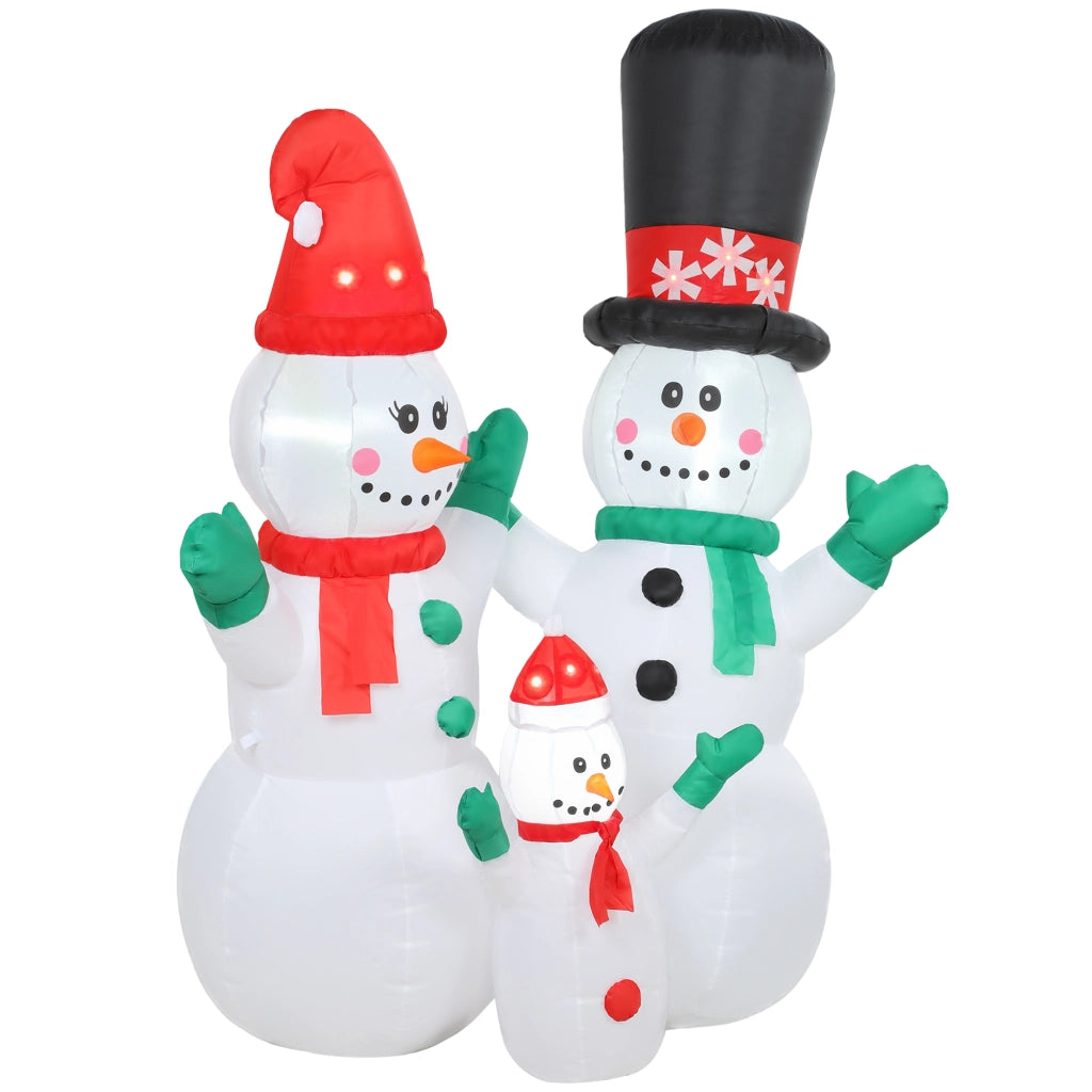 Pupazzo di Neve Gonfiabile ¨C Minimal ¨C Grigio 180 cm