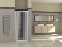 Box doccia Amalfi in PVC - 1 lato, apertura laterale a soffietto - Misura: 140 x h185