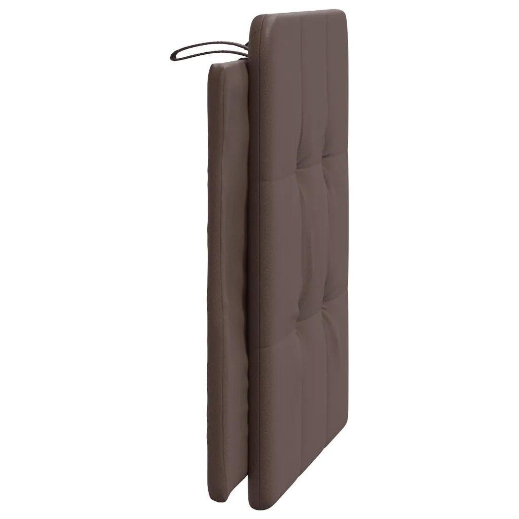 Cuscino Testiera Zadar Marrone 90 cm in Similpelle 374838