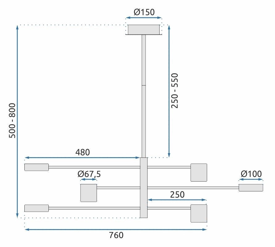 Lampada APP597-6C