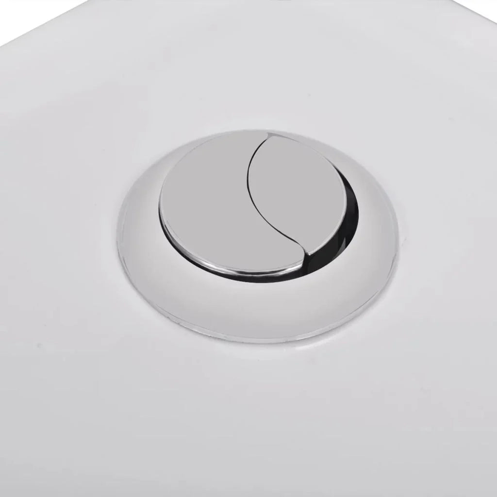 WC angolare in ceramica con vaso e sedile bianco 02_0003559