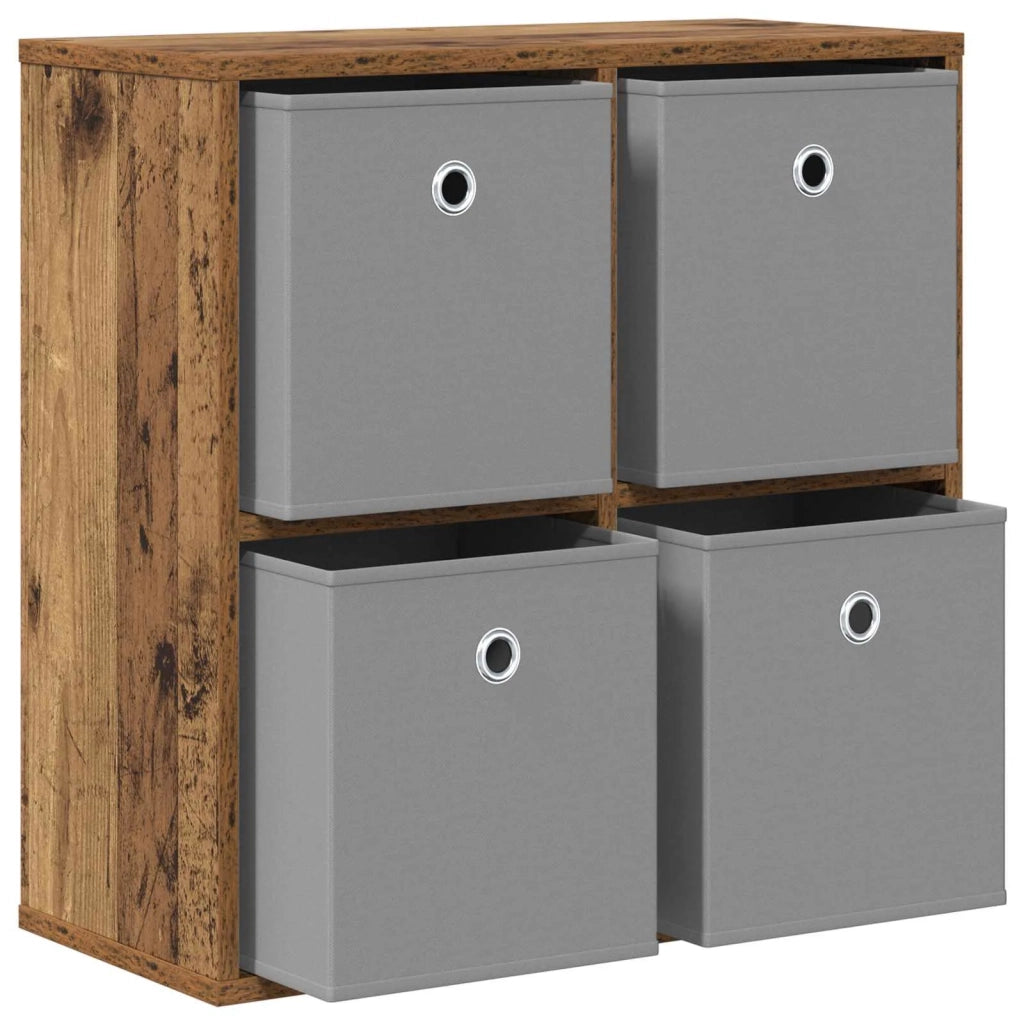 Credenza con cassetto Legno vecchio 59,5 x 27 x 57 cm