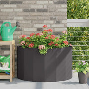 Fioriera Nero 90 x 45 x 50 cm Acciaio 883710