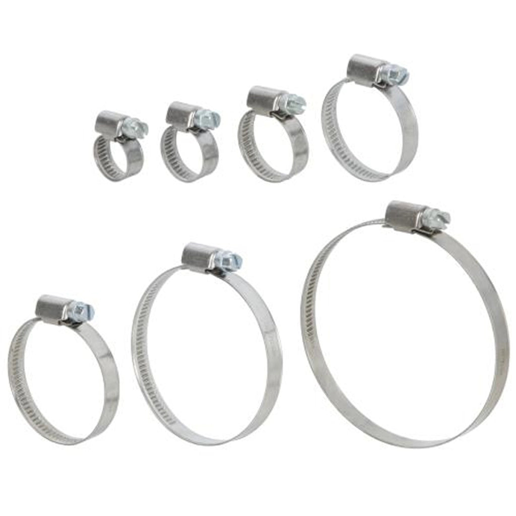 Fascette stringitubo larg mm 9 diametro mm 10-16 inox