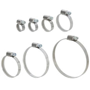 Fascette stringitubo larg mm 9 diametro mm 10-16 inox