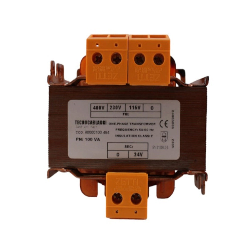 Trasformatore monofase 100 VA 50/60HZ 115-230-400/24V Aleyay
