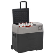 Borsa Frigo con Ruote Adattatore Nera Grigia 40 L Polipropilene CFW9714882