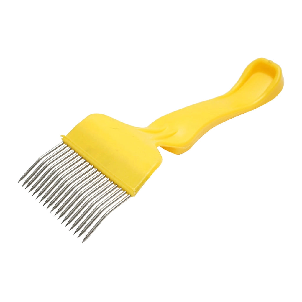 Forchetta in acciaio inox con manico in plastica 215mm
