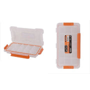 Trade Shop - Cassetta Portautensili Scomparti Regolabili Viti Tasselli Organizer 230x120x37mm -