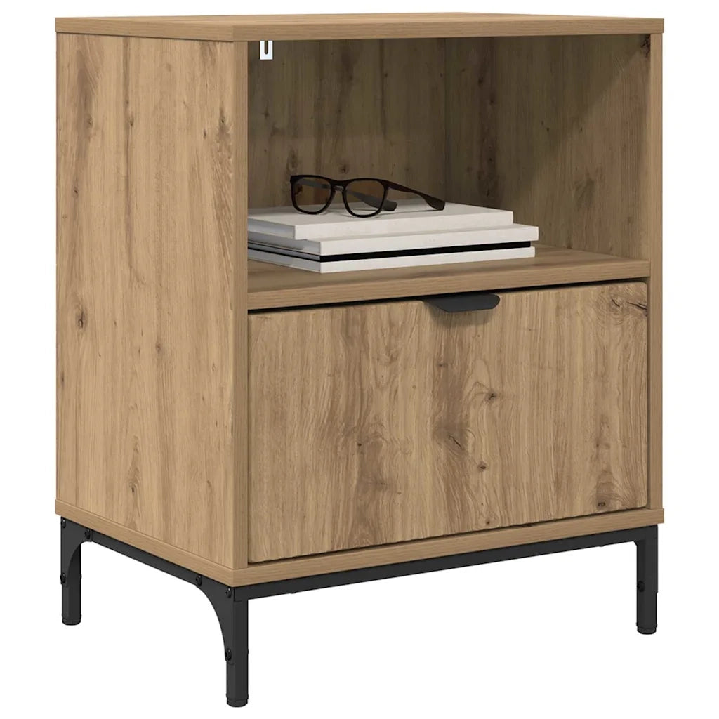 Armadio da Notte rovere artigianale 49 x 36 x 61 cm