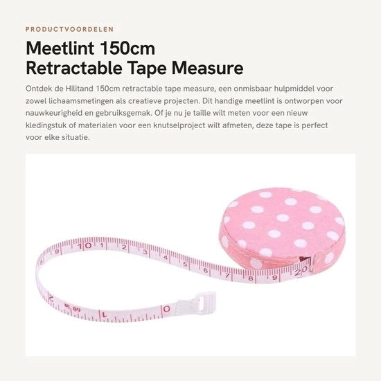 Misuratore di Lint 150cm - Meetlint per il Corpo - Lintmeter - Per la Sartoria - Fitness - Incluso Meetlint Morbido