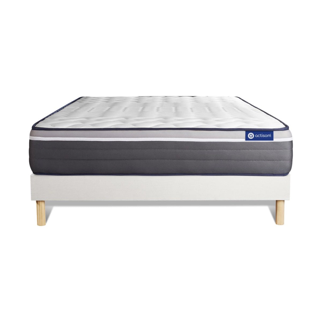 Kit rete e materasso Actiflex plus 120x220cm - Spessore : 26cm - Molle insacchettate e memory foam- molto rigido