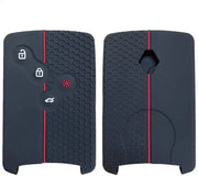 Sistema di protezione per chiave - Antifurto - Cuscino in silicone - Disegno a forma di api - Adatto per Renault - Leggero - Materiale lavabile - Protezione per chiave dell'auto